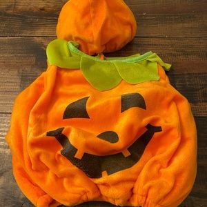 Toddler Pumpkin Halloween Costume 12-24 mo.